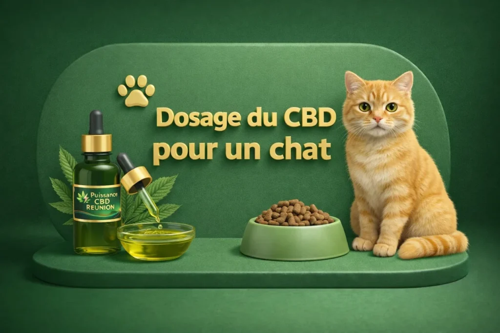Dosage du CBD pour chat