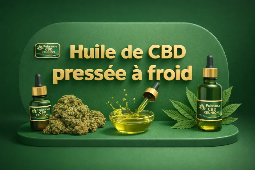 Huile de CBD pressée à froid