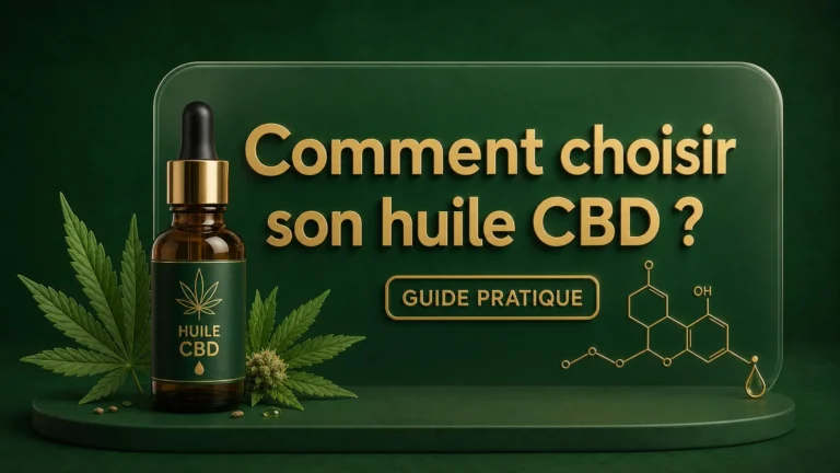 comment choisir une huile de cbd