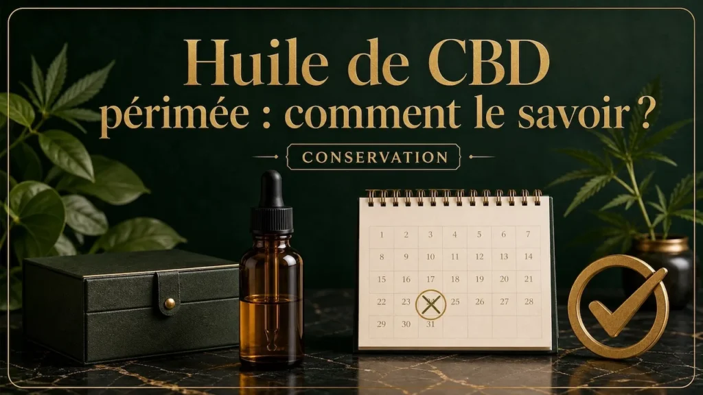 huile de cbd perimee