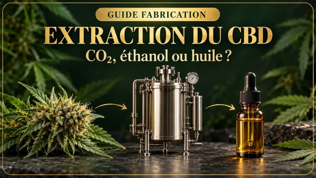 4 types d extraction du cbd