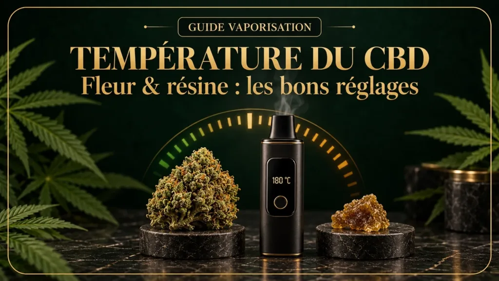 temperature chauffe cbd vapo