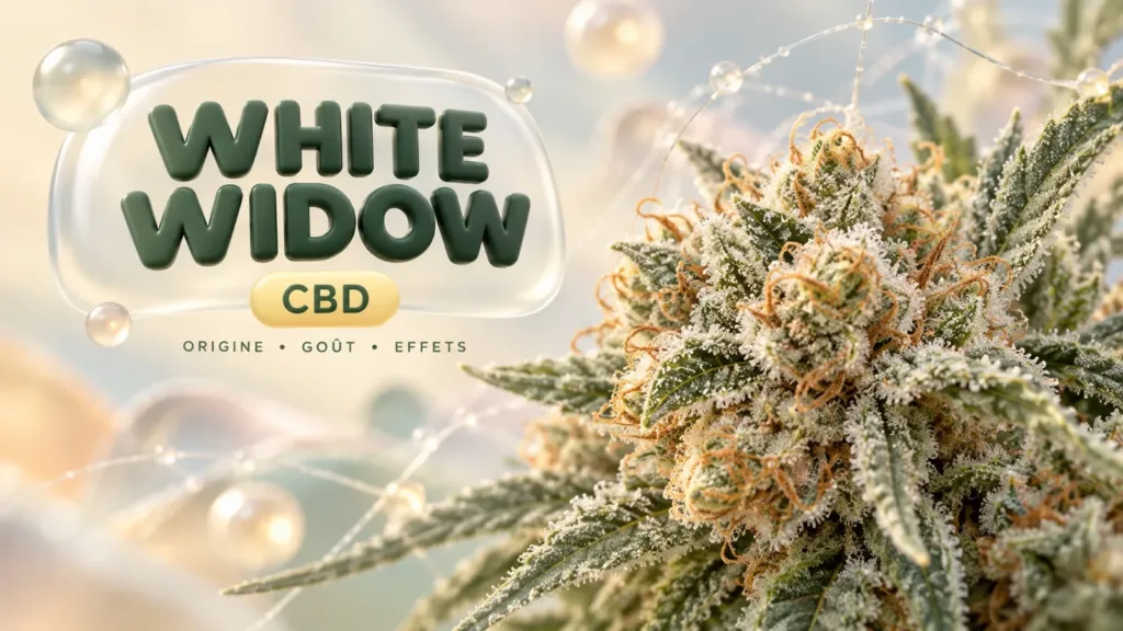 White Widow CBD : origine, effets, goût et avis